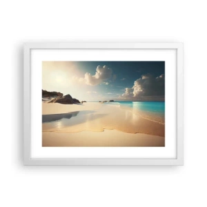 Poster in white frmae - Dream Day - 40x30 cm