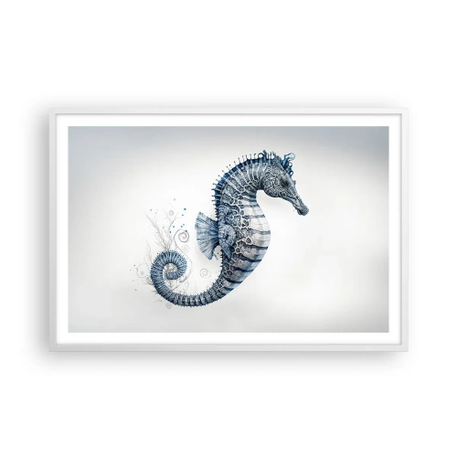Poster in white frmae - Subtle Joke of Nature - 91x61 cm