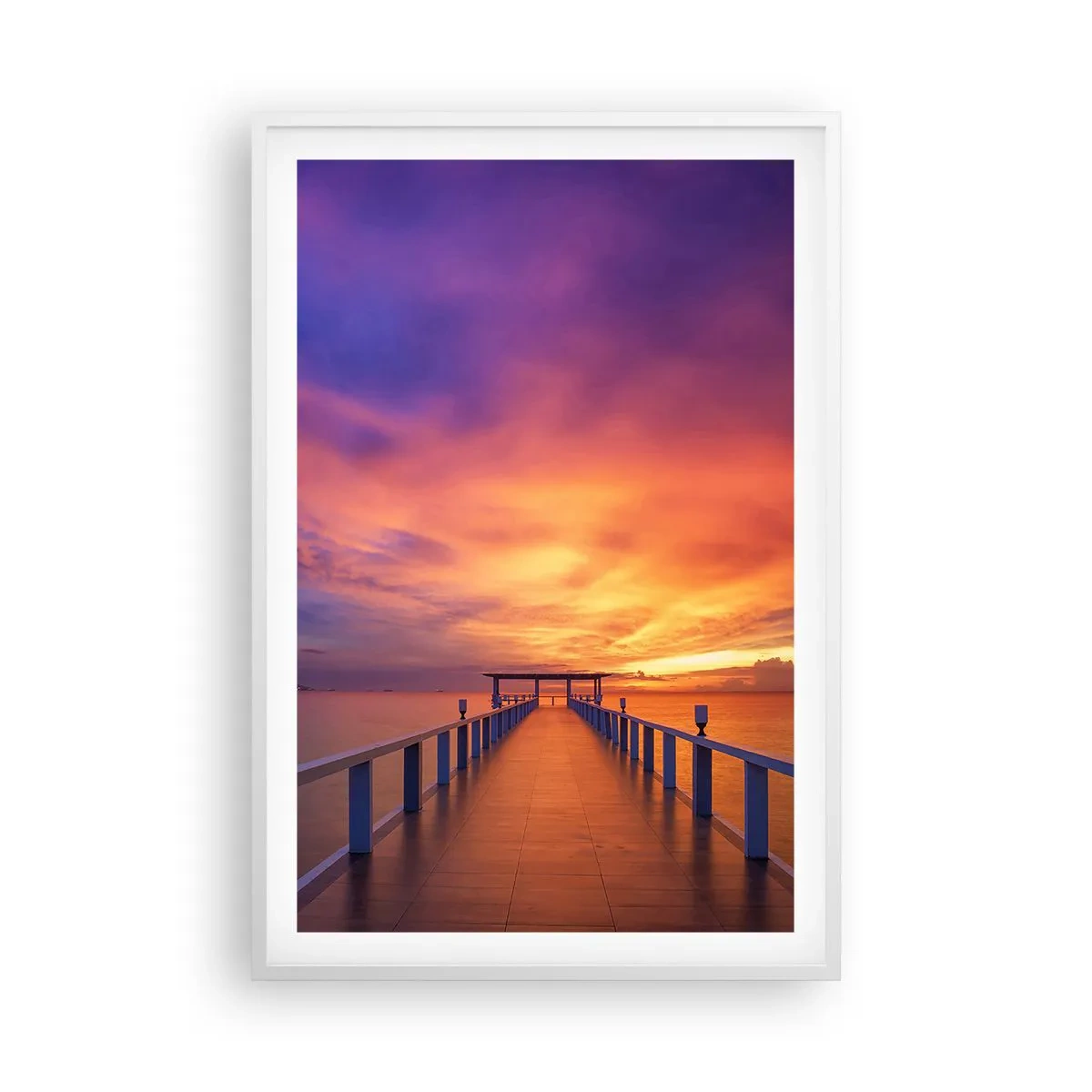 Poster in white frmae - Limitless - 61x91 cm