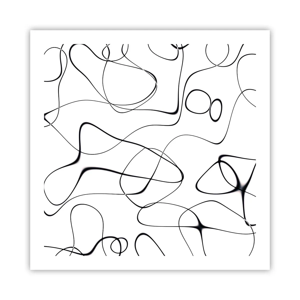 Poster - Life Paths, Trails of Fortune - 60x60 cm