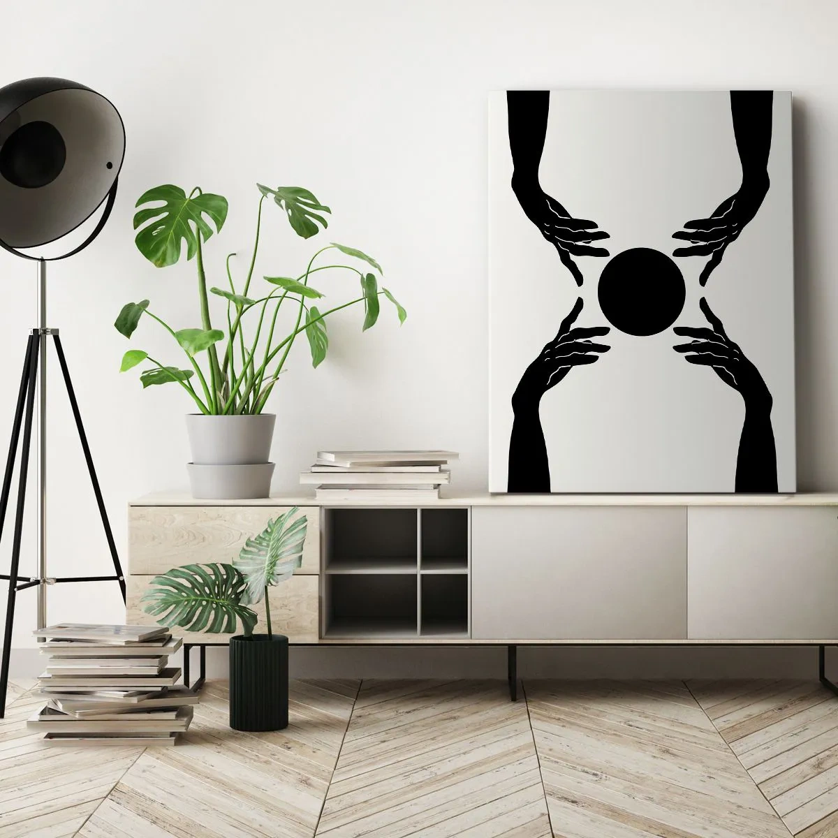 Canvas picture - Secret Sign - 50x70 cm