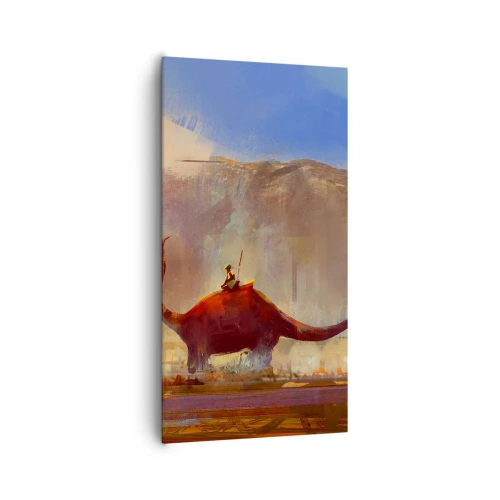 Canvas picture - If They Hadn't Gone Extinct - 65x120 cm