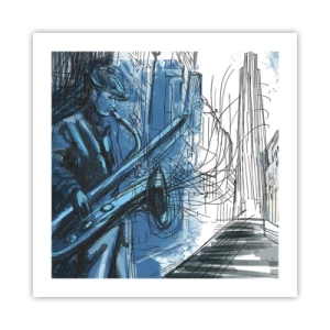Poster - City Rhapsody - 50x50 cm