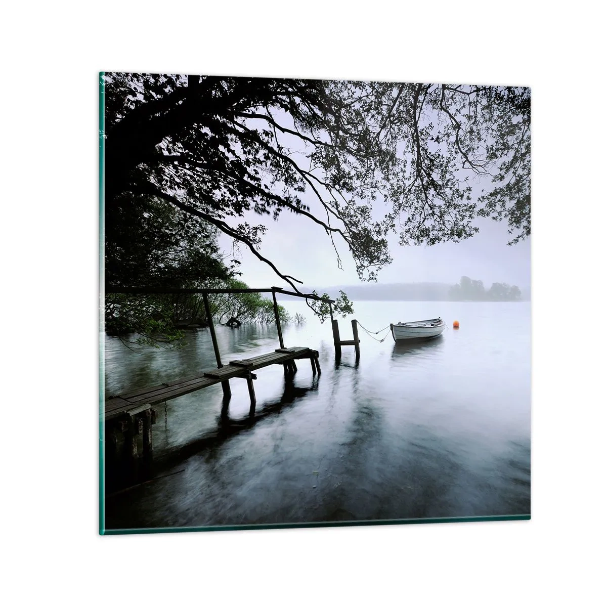 Glass picture - You Are Resting Now - 40x40 cm