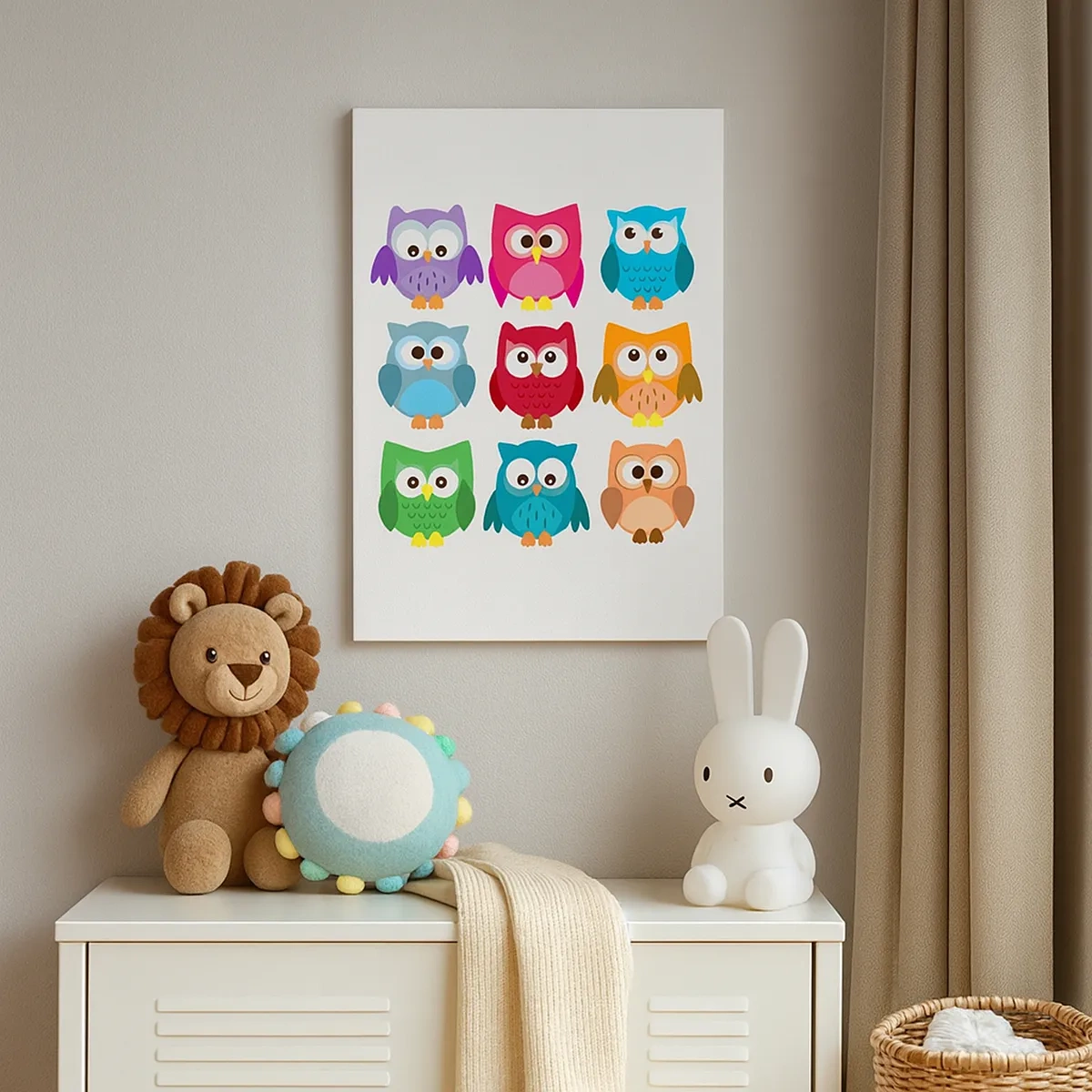 Canvas picture - It Can Be Fun to Differ - 50x70 cm