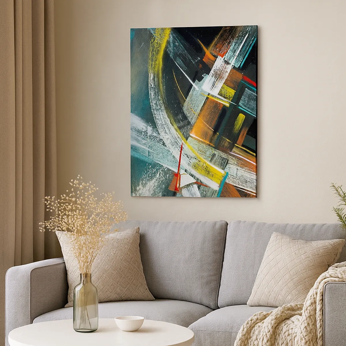 Canvas picture - Energy of Movement - 50x70 cm