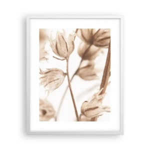 Poster in white frmae - Ringing at the End of Summer - 40x50 cm