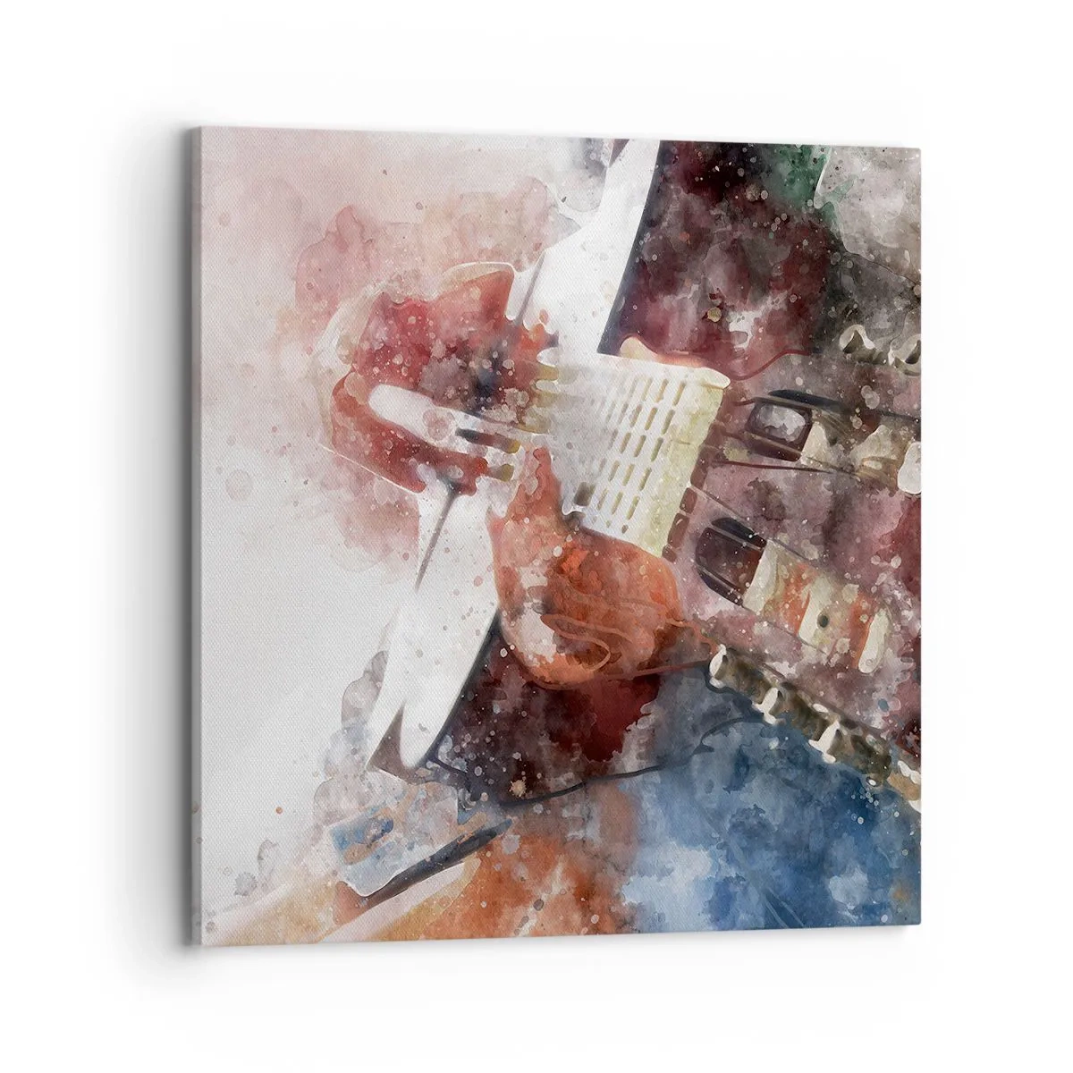 Canvas picture - And What do You Think? - 70x70 cm