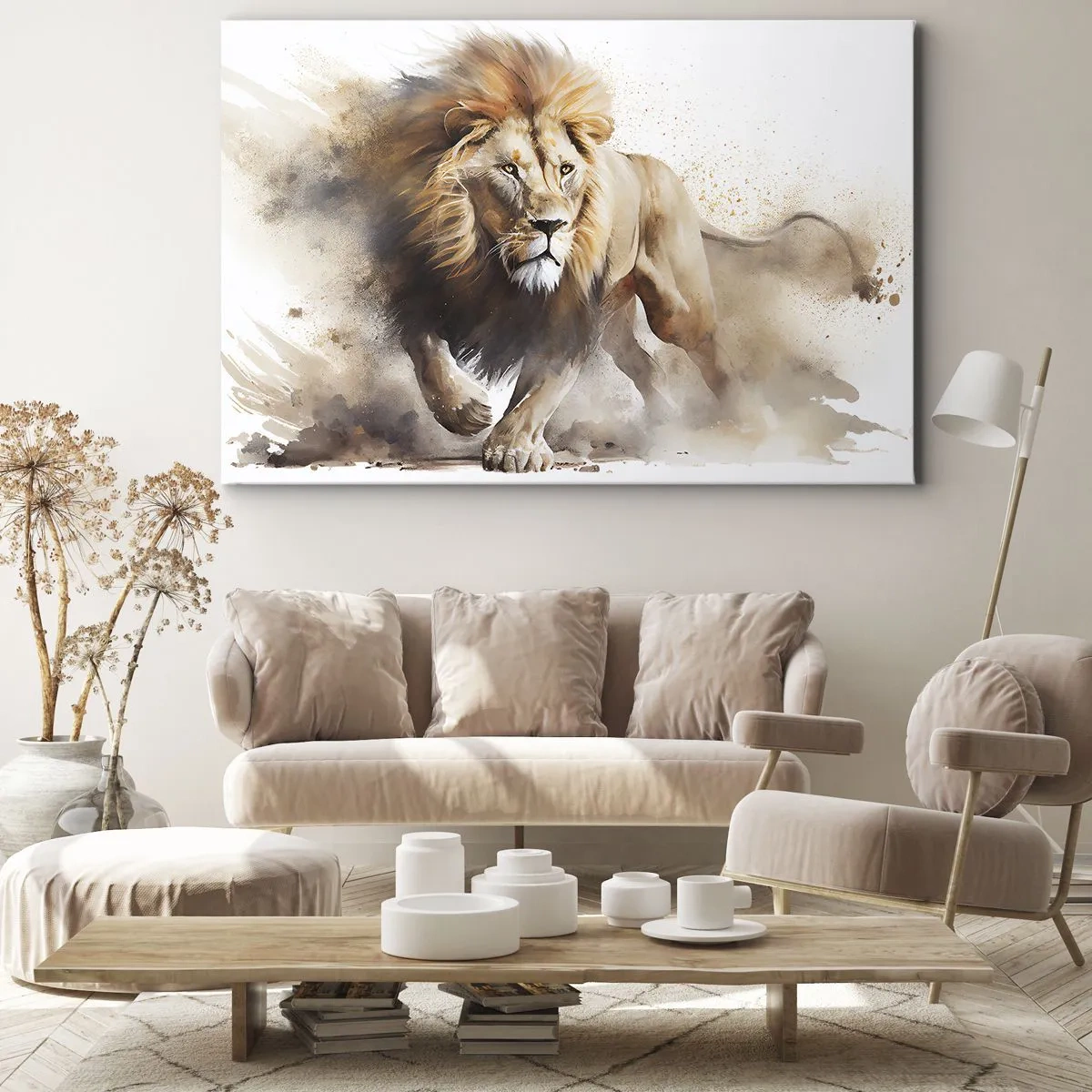 Canvas picture - King is on the Move - 120x80 cm