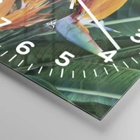 Clock face with numbers