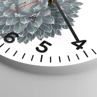 Clock face with numbers
