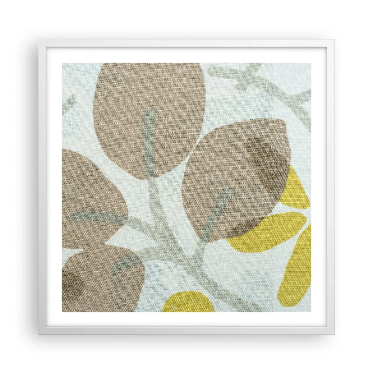 Poster in white frmae - Composition in Full Sunlight - 60x60 cm