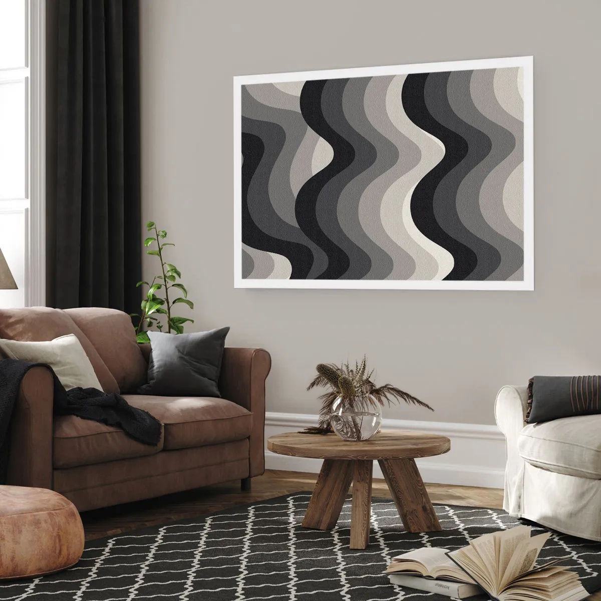 Poster - Wave after Wave - 91x61 cm