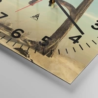 Clock face with numbers