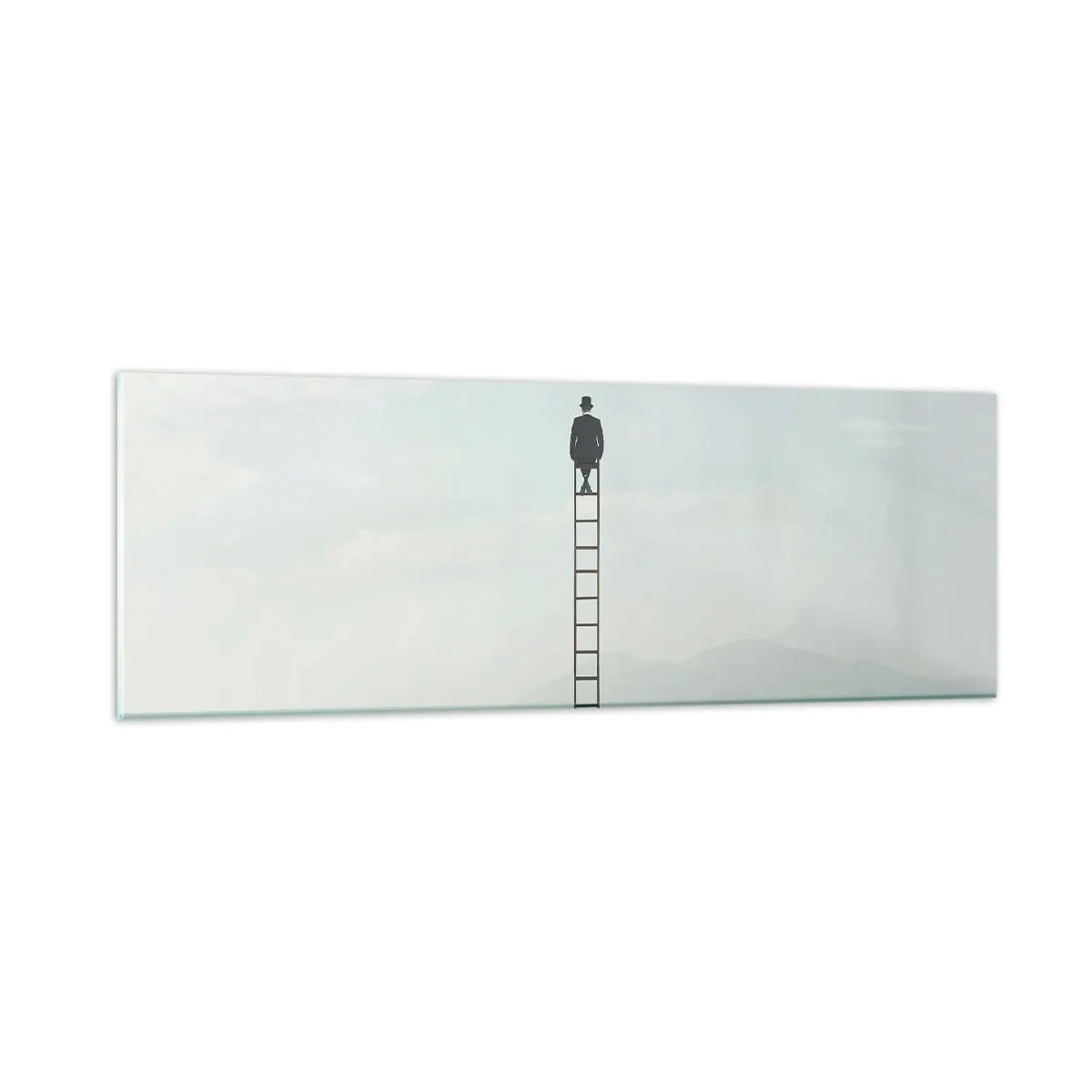Glass picture - Rise above It - 90x30 cm