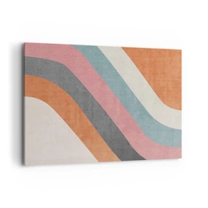 Canvas picture - Diagonal Composition - Movement - 100x70 cm