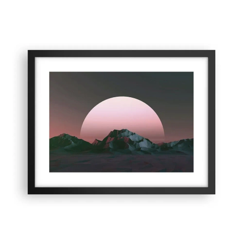 Poster in black frame - In a Neighbouring Galaxy - 40x30 cm