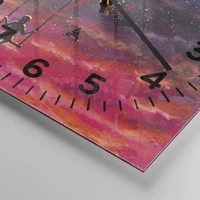 Clock face with numbers
