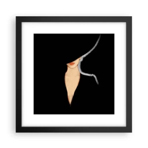Poster in black frame - Elegance and Style - 30x30 cm