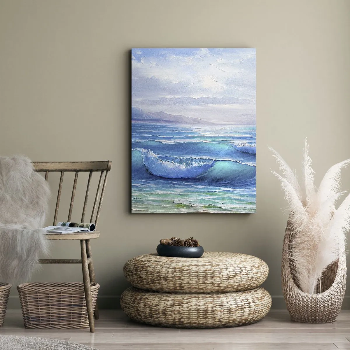 Canvas picture - It Brings Bliss - 45x80 cm