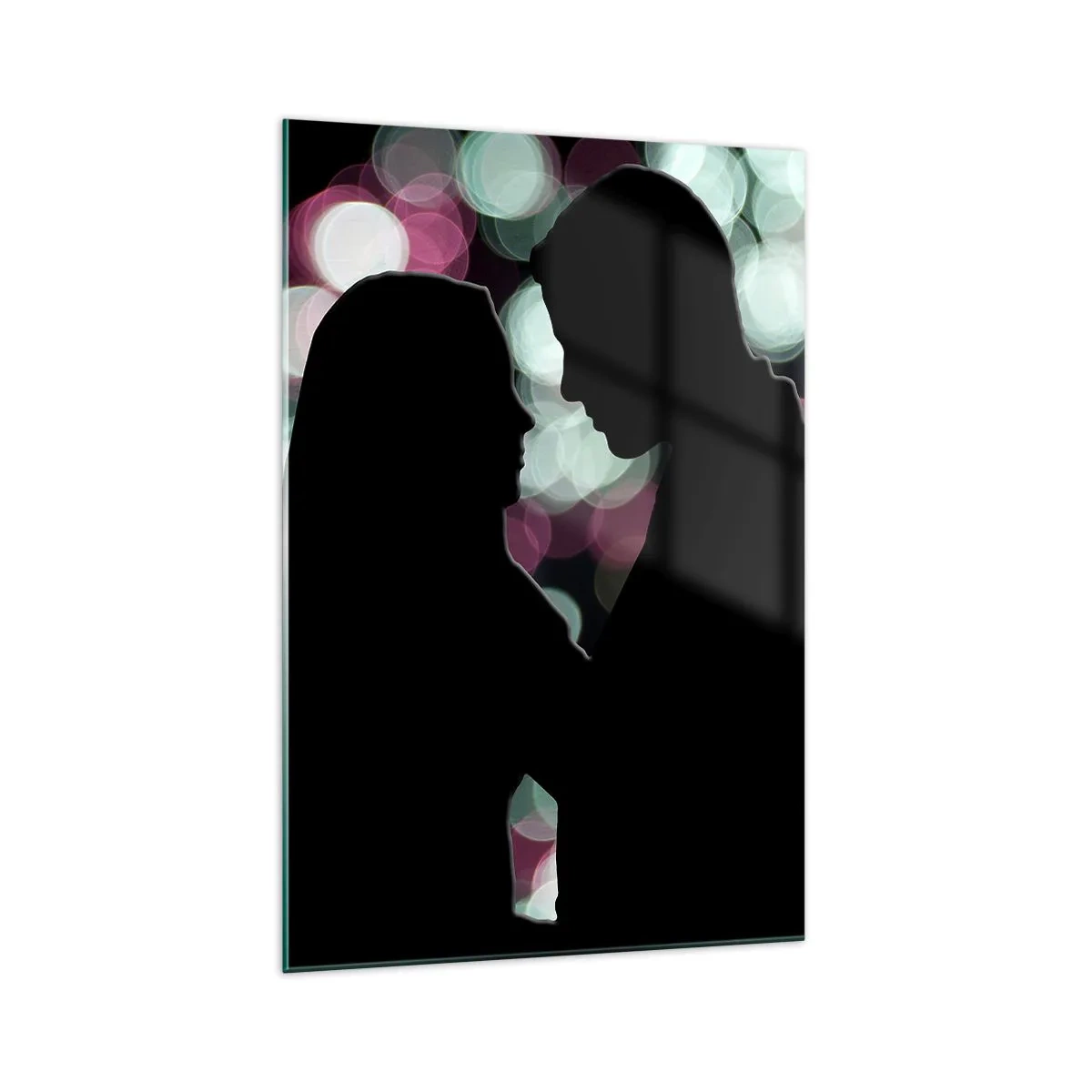 Glass picture - Yes! - 70x100 cm