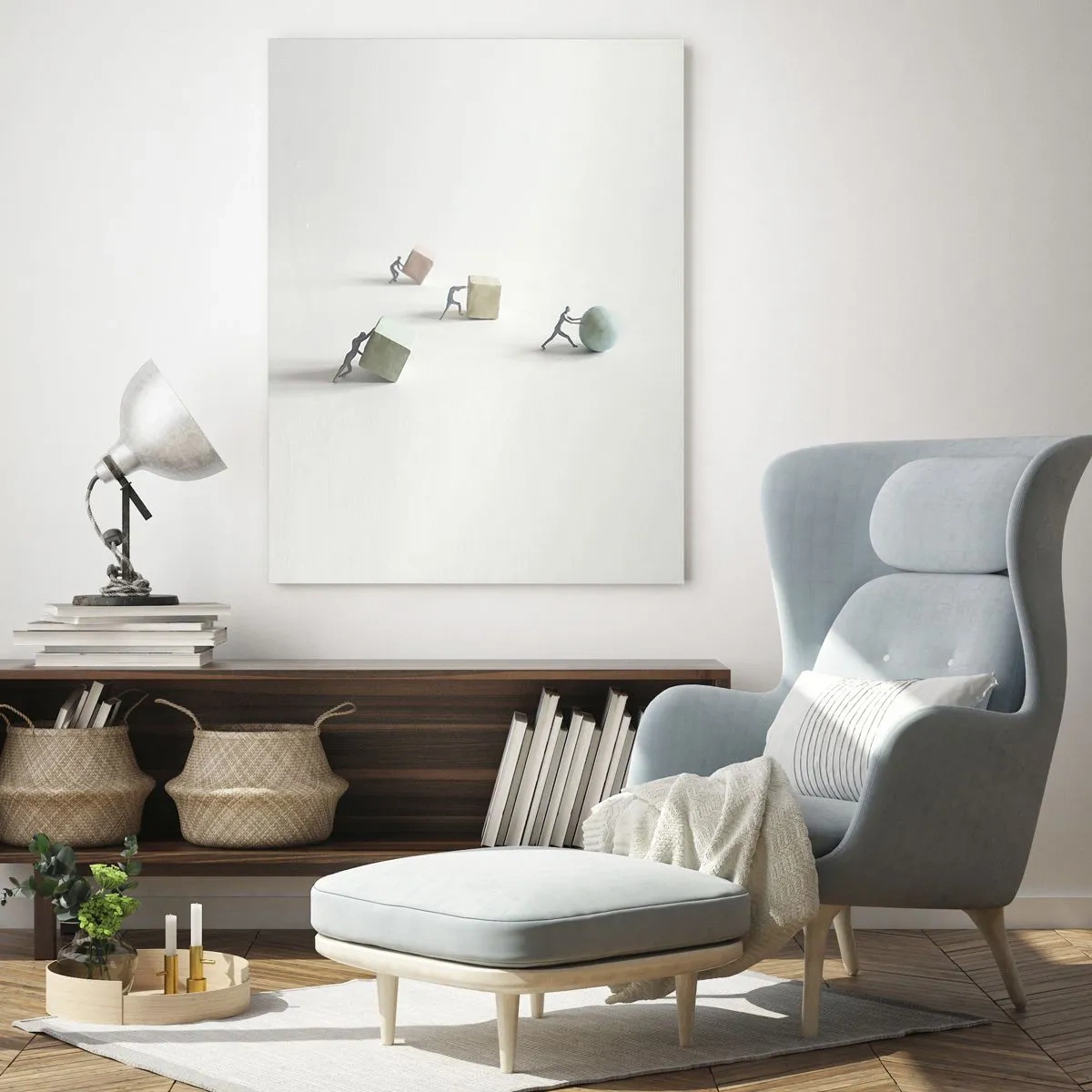 Glass picture - That's Life - 50x70 cm