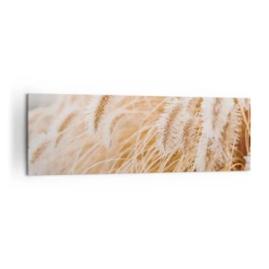 Canvas picture - Golden Rustling of Grass - 160x50 cm