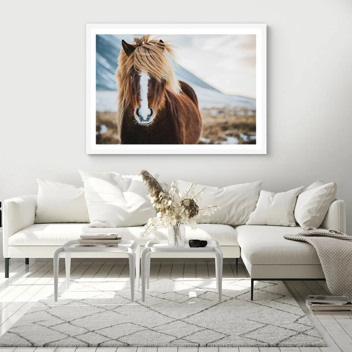 Poster in white frmae - Can You Feel the Freedom? - 70x50 cm