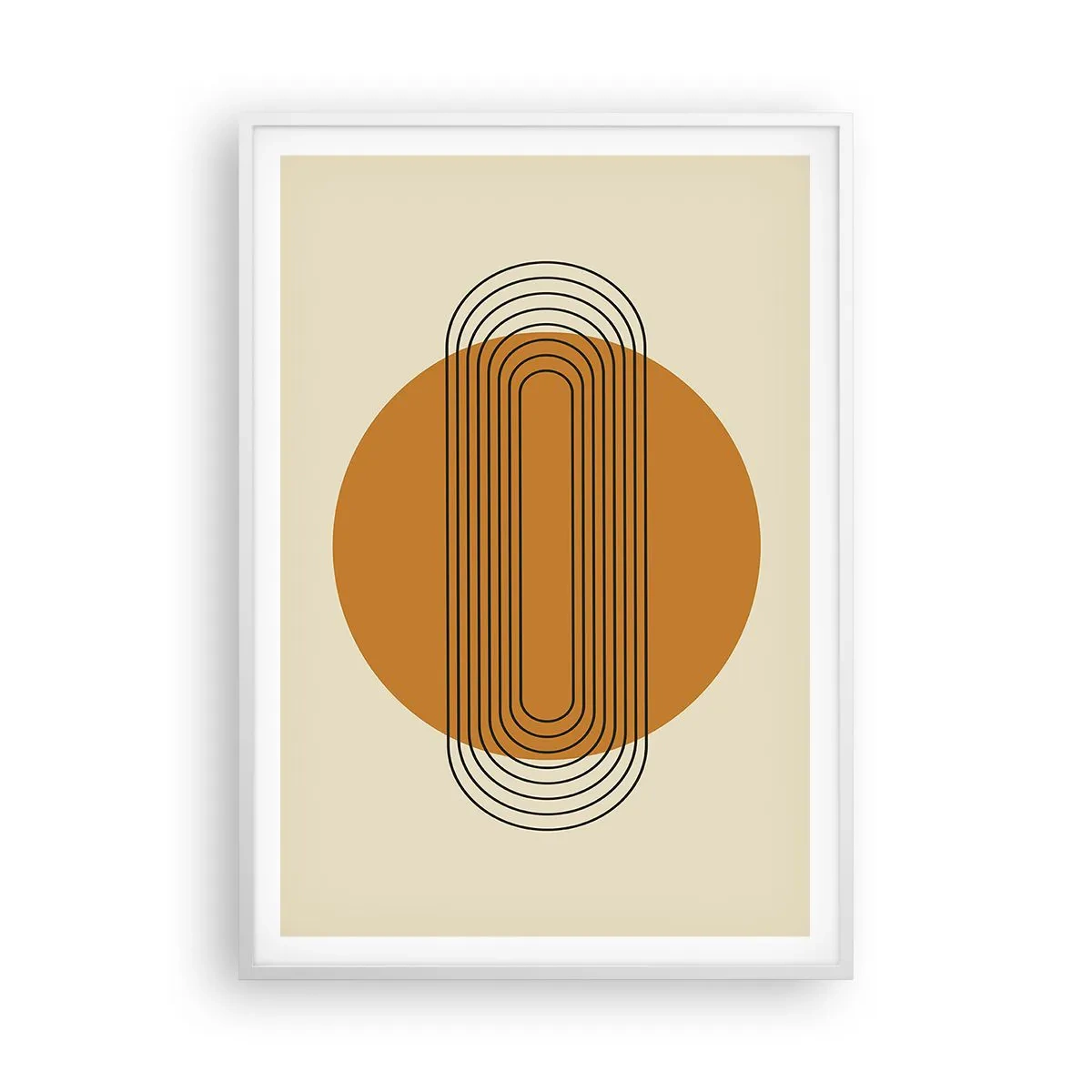 Poster in white frmae - Perfect Plan - 70x100 cm