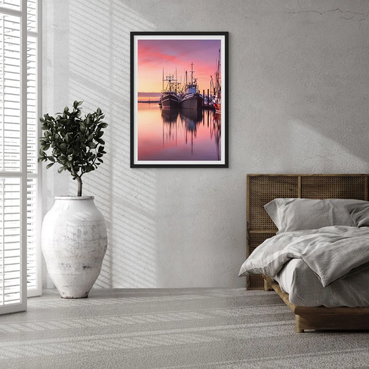 Poster in black frame - Before Dawn - 61x91 cm