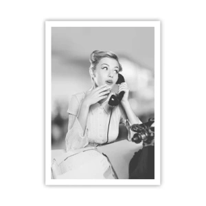 Poster - Hello, Here Come the 50-ies - 70x100 cm