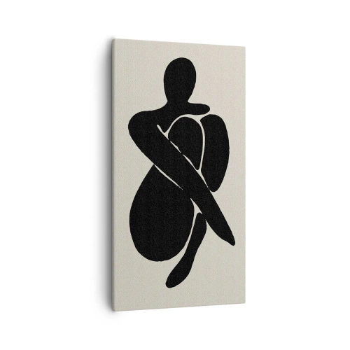 Canvas picture - In Her Own Arms - 55x100 cm