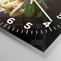 Clock face with numbers