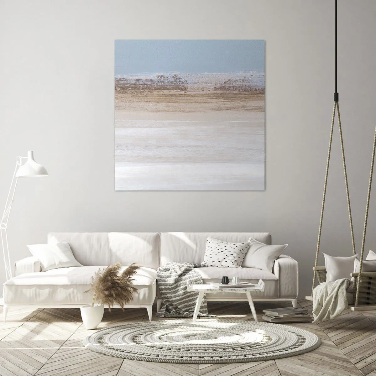 Canvas picture - Ambiguous Landscape - 50x50 cm