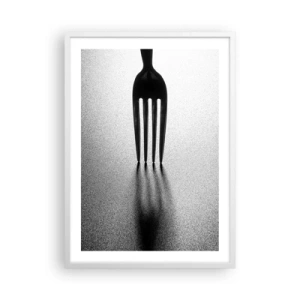 Poster in white frmae - Light and Shade - 50x70 cm
