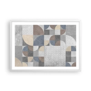 Poster in white frmae - Ceramic Fantasy - 70x50 cm