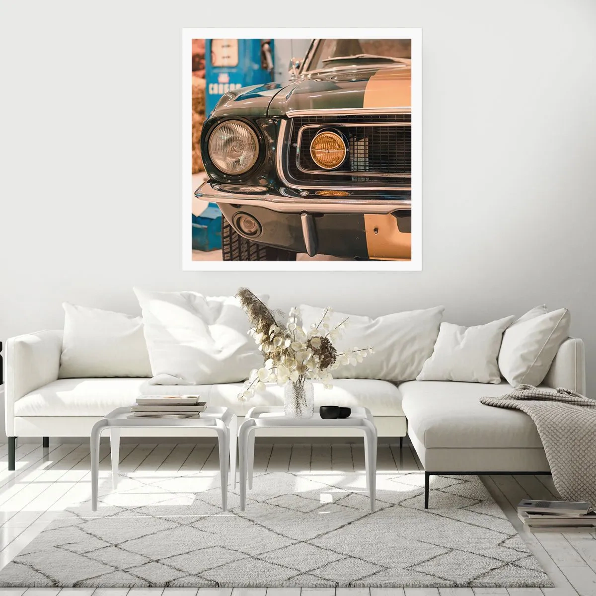 Poster - Encounter with the Legend - 60x60 cm