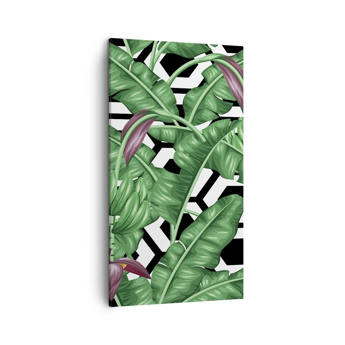 Canvas picture - Symmetrical Composition of Nature - 45x80 cm