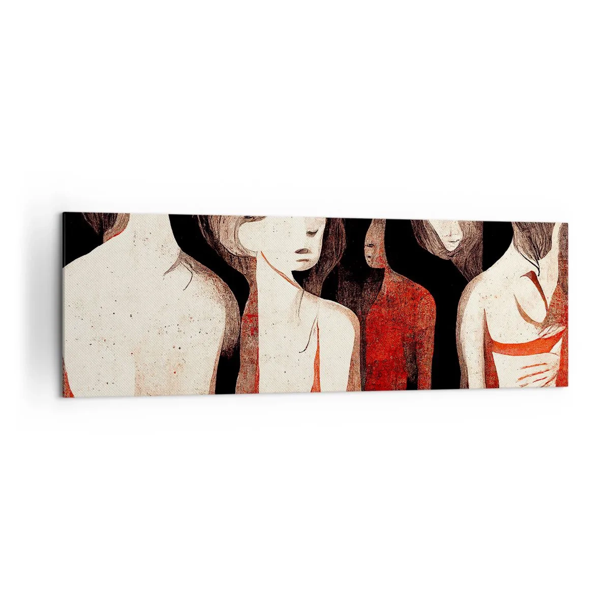 Canvas picture - Madonnas from Darkness - 160x50 cm