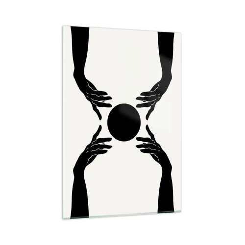 Glass picture - Secret Sign - 80x120 cm