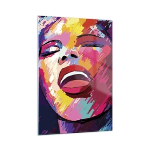 Glass picture - Sing Your Life Away - 50x70 cm