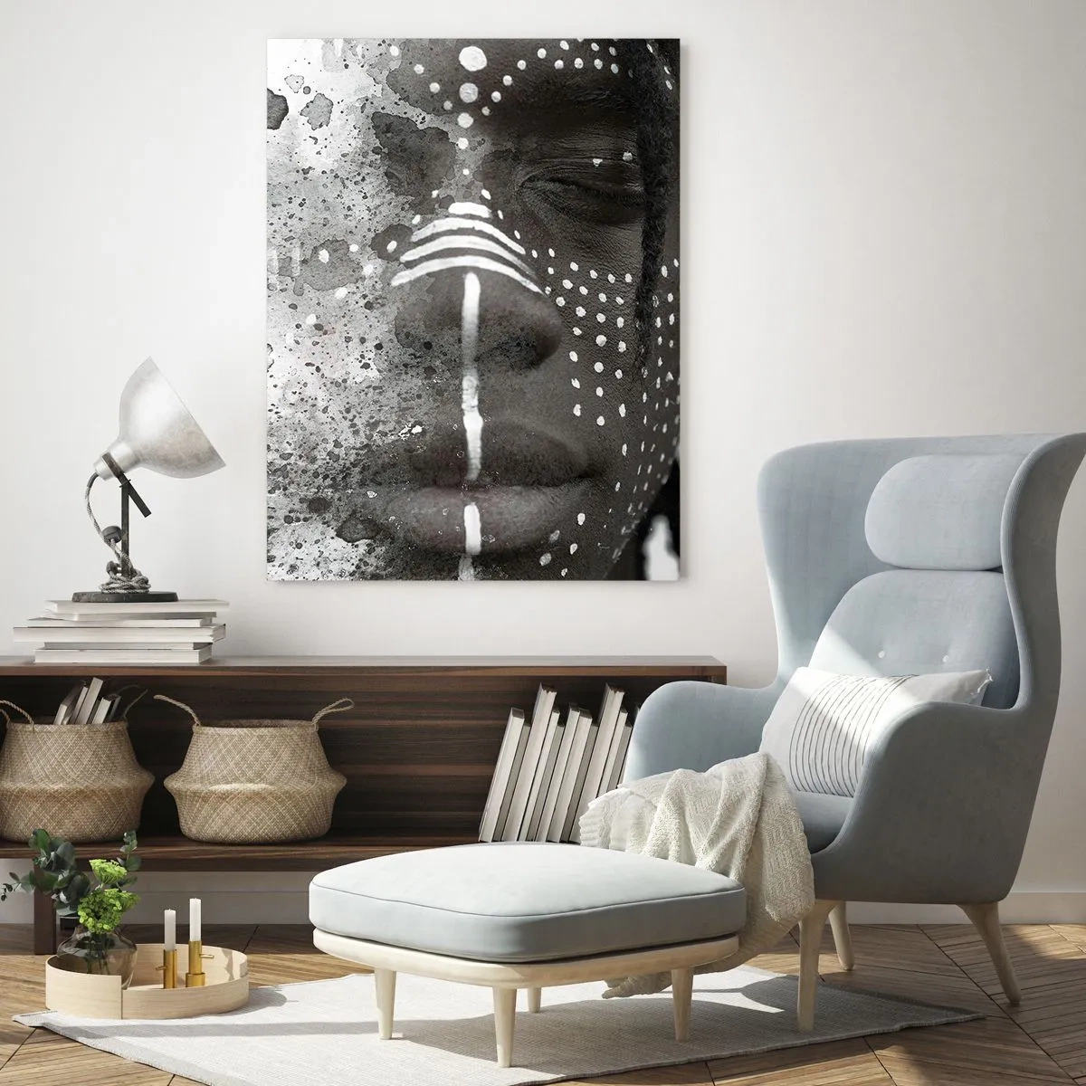 Glass picture - Dsicover Primordial Spirit - 50x70 cm