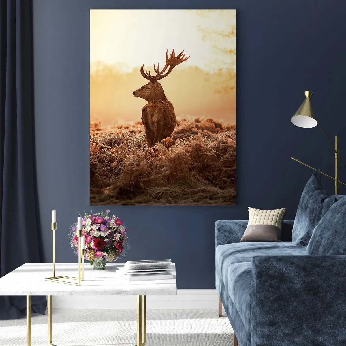 Glass picture - Master of the Moor - 50x70 cm