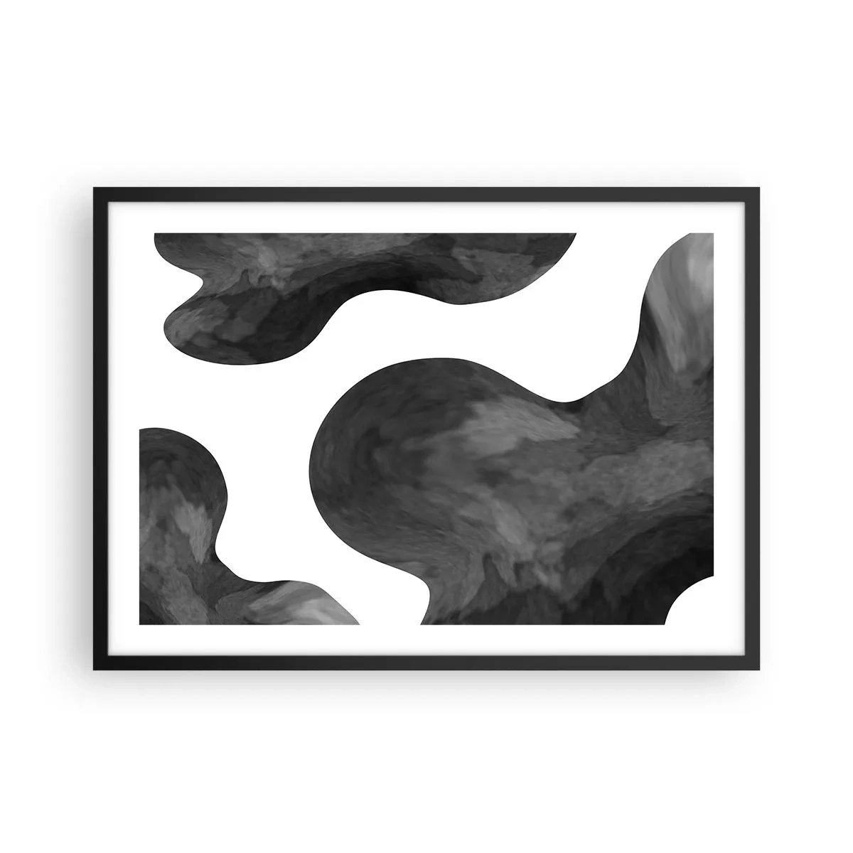 Poster in black frame - Milky Way - 70x50 cm