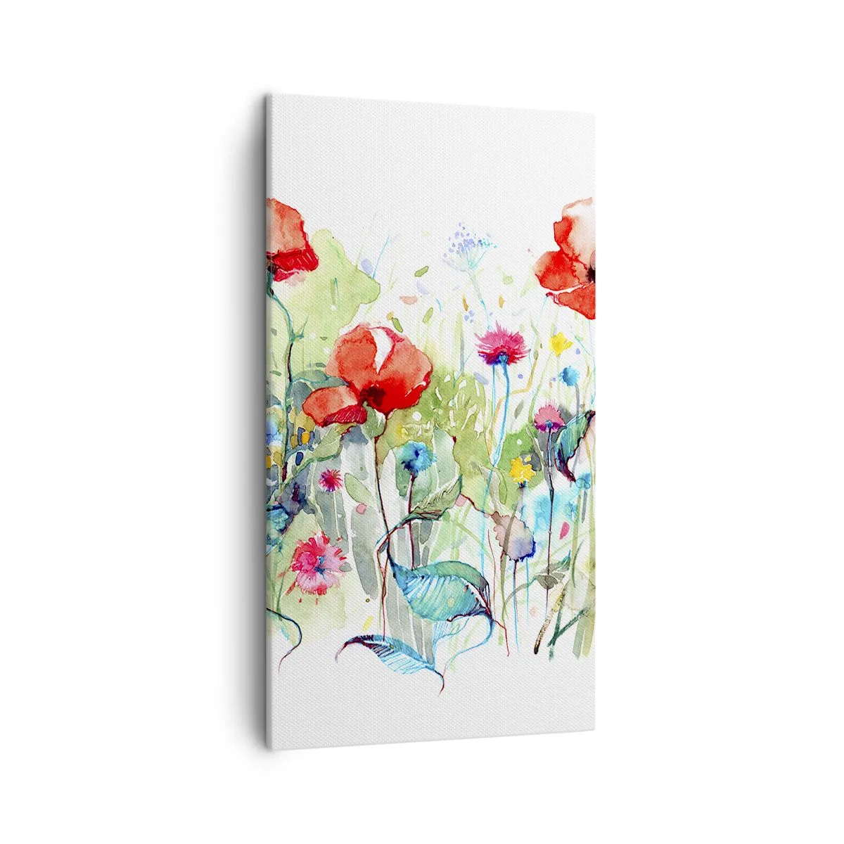 Canvas picture - Meadow in May - 45x80 cm