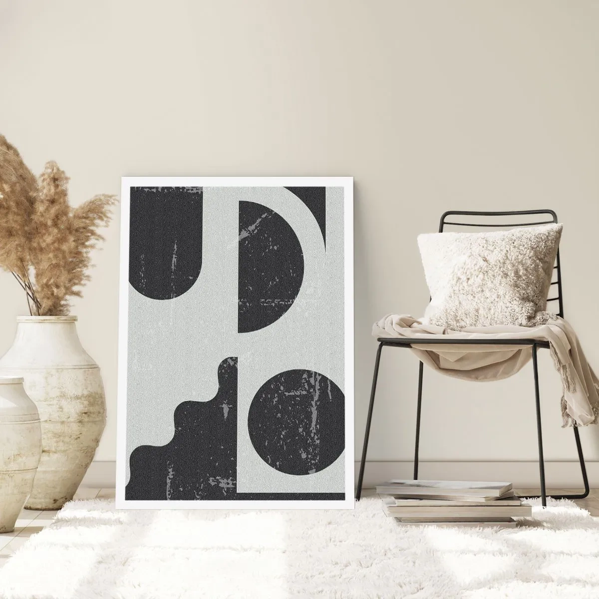 Poster - Composition Above and Under - 40x50 cm
