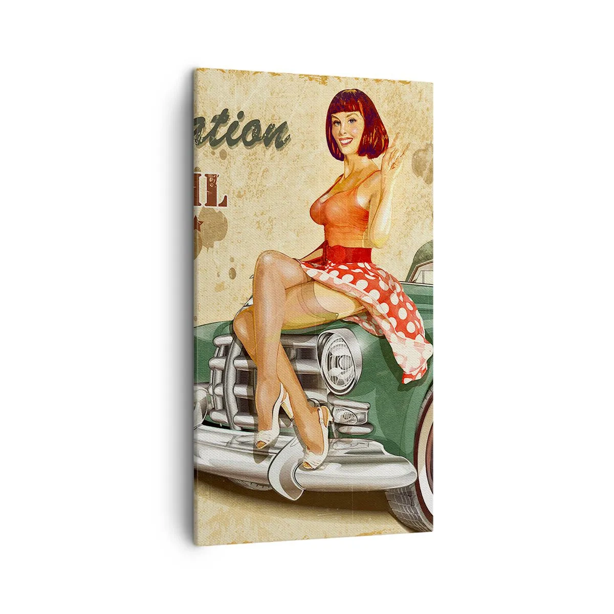 Canvas picture - Wonderful 40-ies - 45x80 cm