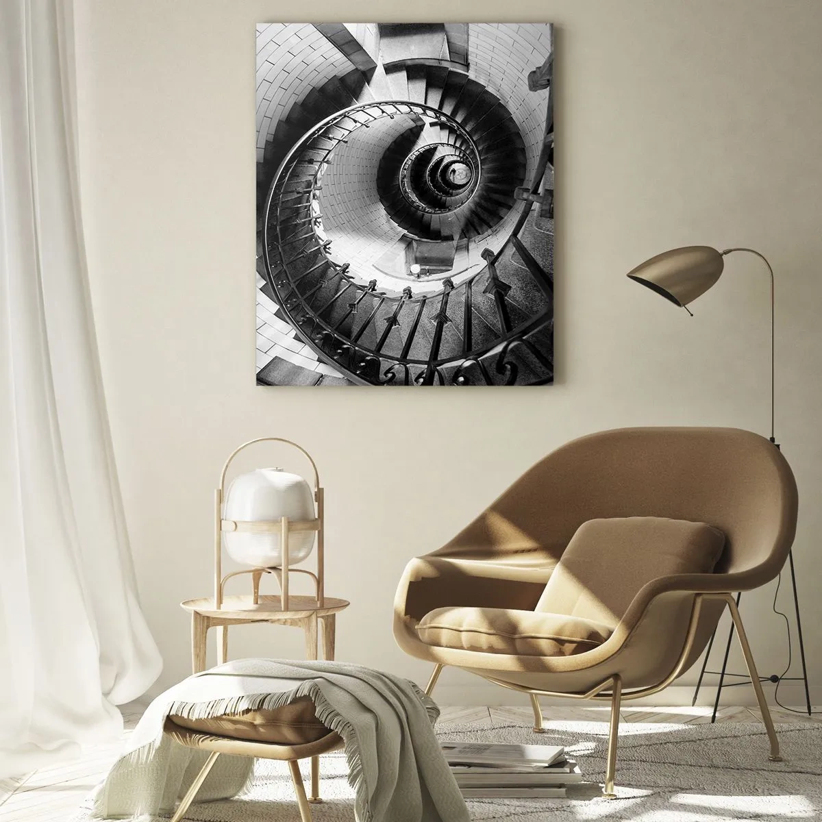 Glass picture - Up and Upwards - 50x70 cm