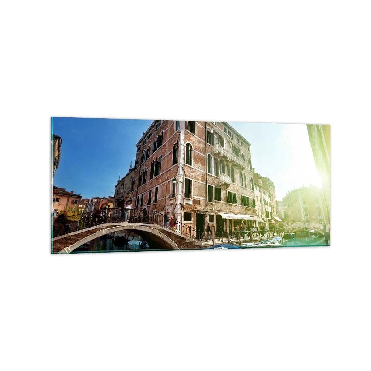 Glass picture - Venice - Amore Mio - 120x50 cm