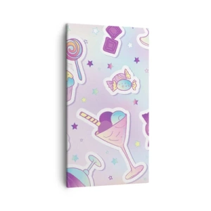 Canvas picture - Why We Can't Have Birthday Everyday? - 45x80 cm